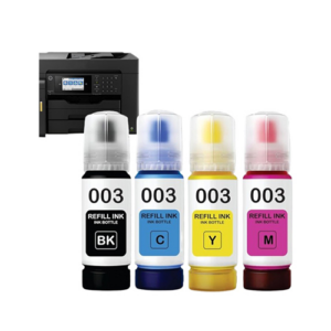 Leafink-6-48QOBG Compatible Ink (003 Ink Set + 1 Black Extra)